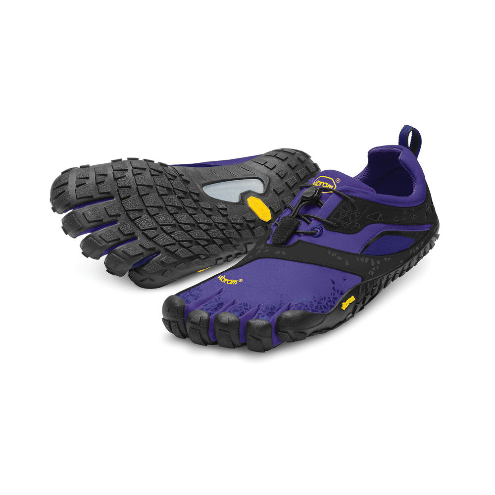 Vibram Fivefingers Spyridon MR Bayan Koşu Ayakkabısı Mor/Siyah,QY9485736